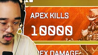 10000 kill Caustic Plays the Hardest Rank season ever Apex Legends  Season 13 [upl. by Debbra366]