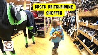 KRÄMER REITSPORT HAUL 🐴 5jährige bekommt ihre ersten Reitklamotten 🐴 Shopping [upl. by Cirdec565]