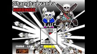 Undertale INK Sans Shanghaivania HARDMODE completed Undertale Fangame [upl. by Ettelorahc]