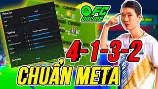 THÀNH HOÀ  CHI TIẾT 4132 SƠ ĐỒ CỰC HỢP GAMEPLAY HIỆN TẠI TRONG FC ONLINE [upl. by Alexandre]