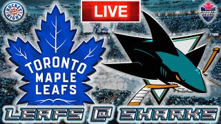 Toronto Maple Leafs vs San Jose Sharks LIVE Stream Game Audio  NHL LIVE Stream Gamecast amp Chat [upl. by Leia]