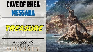 Cave of Rhea  Messara  Treasure location  AC ODYSSEY [upl. by Hut902]