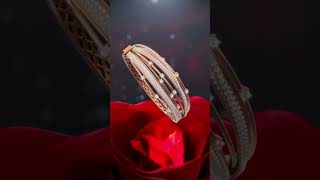 Midnight Rose – Poetic Beauty diamondelegance jewelry diamondjewels jewellery ring bangles [upl. by Llertnac127]