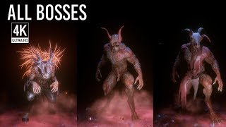 Agony  All Boss Fights  All Bosses amp Ending 4K 60FPS no HUD [upl. by Oemor758]