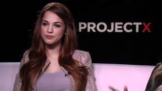 Alexis Knapp amp Kirby Blisss Official Project X Interview  Celebscom [upl. by Barren795]