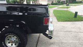 Cammed K10 Chevy SWB FlowMaster Sounds amazing [upl. by Leber]