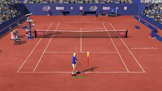 Djokovic vs Santillan Full Ace Tennis ATP250 QF Marrakech [upl. by Kcirded]