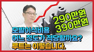 모발이식비용 3000모 절개 합리적인 비용 290만원 390만원 모발이식모발이식비용모발이식가격 [upl. by Arikihs]