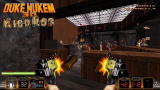 KickAss Duke  Duke Nukem 3D on brutal steroids  E1M2 Red Light District  4K60 [upl. by Dyraj]