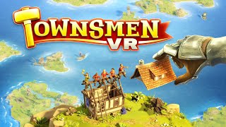 Townsmen VR  PlayStation VR2 gameplay [upl. by Assetan441]