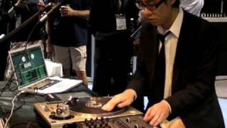 NAMM09 Mike Relm on RANE Serato Scratch Live [upl. by Saitam]