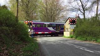 Naworth Level Crossing Cumbria 29042018 [upl. by Uri]