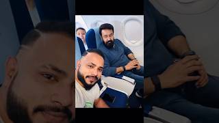 mohanlal fanboy flight selfie mohanlalfans2255 [upl. by Ramo]