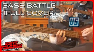 Scott Pilgrim vs The World  Bass Battle Bass Cover [upl. by Meehyrb573]