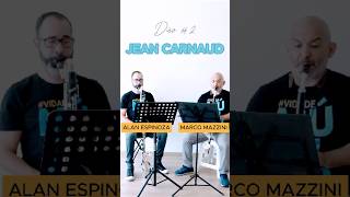 Jean Carnaud Duet for alto clarinet and bass clarinet Marco Mazzini amp Alan Espinoza clarinet [upl. by Carol142]