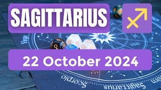 Sagittarius horoscope  Sagittarius Horoscope for Today 22 October 2024 [upl. by Netsew]