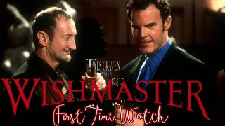 Wishmaster 1997  FIRST TIME WATCHING Live Reaction amp Commentary [upl. by Hollingsworth]