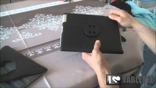 Test accessoire tablette Étui Nouvel iPad  anyCase une housse multifonctions pour le nouvel iPad [upl. by Arimak]