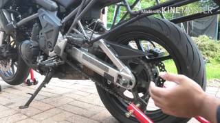 How To Use Motorcycle Paddock Stands On Your Own [upl. by Golda235]