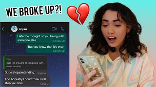 Song Lyric Prank on my BOYFRIEND GONE WRONG [upl. by Corabella]