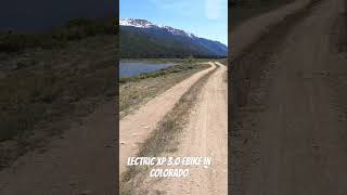 Lectric xp Ebike ride in Colorado denver ebikes travel offroad electricvehicle colorado [upl. by Nohtanoj]