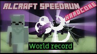 RLCraft ender dragon speedrun 2547 [upl. by Publia]