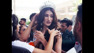 quotChandigarhs Pride Shweta Sharda Shines as LIVA Miss Diva Universe 2023quot EntertainmentEPunjab [upl. by Aidualk]