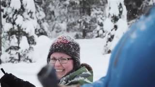 Sitskiing in British Columbia [upl. by Borgeson]