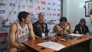 UP Assistant Coach Christian Luanzon after winning against UE  OSOnTheSpot [upl. by Meil]