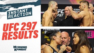 UFC 297 Results Sean Strickland vs Dricus du Plessis  SilvaPennington  UFC 297 PostFight Show [upl. by Zed]