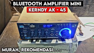 Bluetooth amplifier mini Kerndy AK  45 [upl. by Zakaria418]