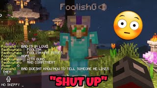 badboyhalo gets flustered thinking about skeppy ft foolish [upl. by Acceb]