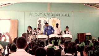 st ignatius school  steel drum band [upl. by Eelyak390]