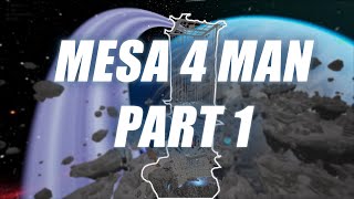 ARK FULL WIPE MONTAGE  PART 1  MESA 4 MAN  ALLE LINES [upl. by Shirlee]