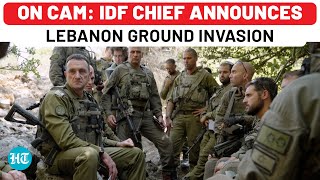 On Cam Israel Army Chief Announces Lebanon Ground Invasion  Your Boots Will Enter…  Hezbollah [upl. by Debora615]