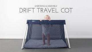 Unboxing The Drift Travel Cot [upl. by Oech75]