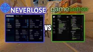 Neverlose vs Gamesense CS2 [upl. by Lemhar]