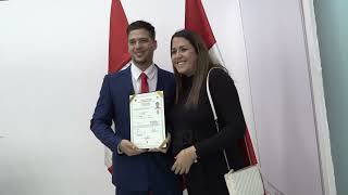 Ceremonia de nacionalización de nuevos peruanos [upl. by Filbert]