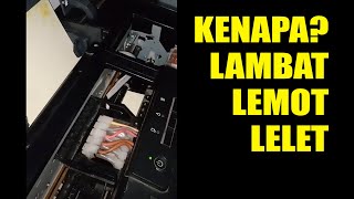 PRINTER EPSON menjadi lambat apa ada solusi [upl. by Kaazi]