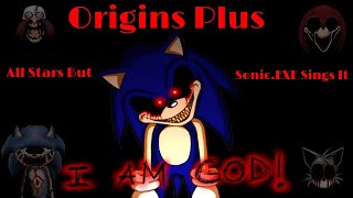 Origins Plus  All Stars But SonicEXE Sings It Marios Madness Cover [upl. by Eicyal]