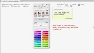 musicovery tutorial [upl. by Chase]