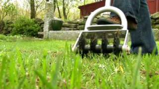 Lawn repair with the revolutionary Grass StitcherMUST SEE [upl. by Farika]