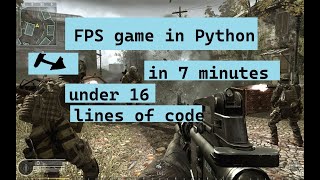 How to make a fps 3D game using Python  Ursina Engine  Nahiyan [upl. by Hutchinson]