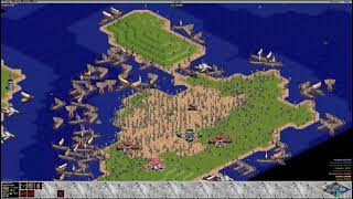 Age of Empires  Island Full of Villagers vs Juggernauts [upl. by Boland771]