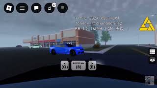 A Police Officers last call Roblox ERLC Clip [upl. by Enaxor791]