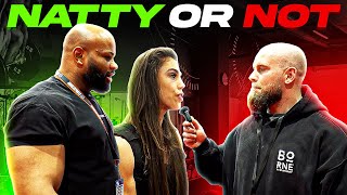 Natty or Not  EXPOSING Bodybuilders At The Arnolds Expo [upl. by Enelegna]