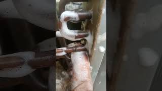 ACSON AC outdoor unit condenser leakage repairing [upl. by Meil]