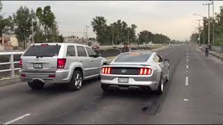 Cherokee SRT8 Turbo  Nitro vs Mustang KB  nitro [upl. by Salvador]