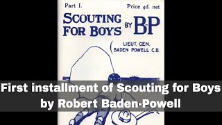 24th January 1908 Robert BadenPowell publishes Scouting for Boys [upl. by Nyltiac]