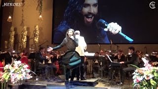 Heroes  Conchita  Opernball Hannover  25022017 [upl. by Azmuh]